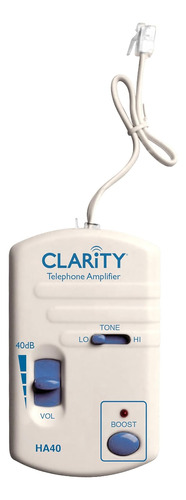 Amplificador Portátil De Auricular Telefónico Clarha4...