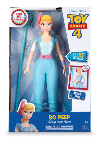 Muñeca Bo Peep Toy Story 4 / 15 Frases / Importada E. Unidos