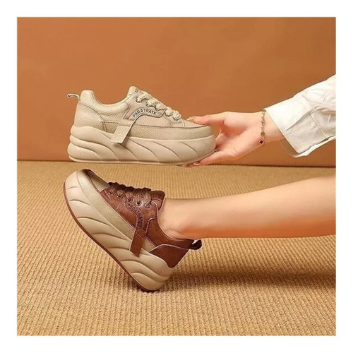 Zapato Ortopédico Para Mujer Diseño Para Cómodo Casual Con