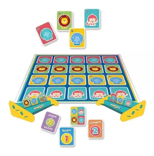 Jogo Das Combinações Tabuleiro Brinquedo Infantil Criança