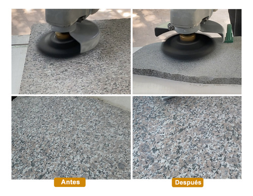 Almohadillas Pulir Diamantes Seco100mm Más Adaptador Granito