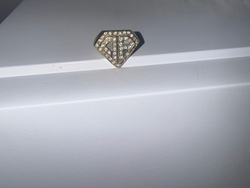 Anillo Clasico Ice 0800 Don Rouch Baño Oro Amarillo 1 (Usado)