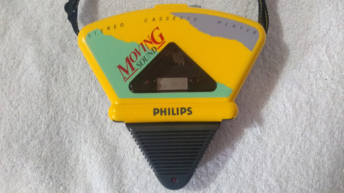 Moving Sound Philips Stereo Cassette Player Vintage (Usado)