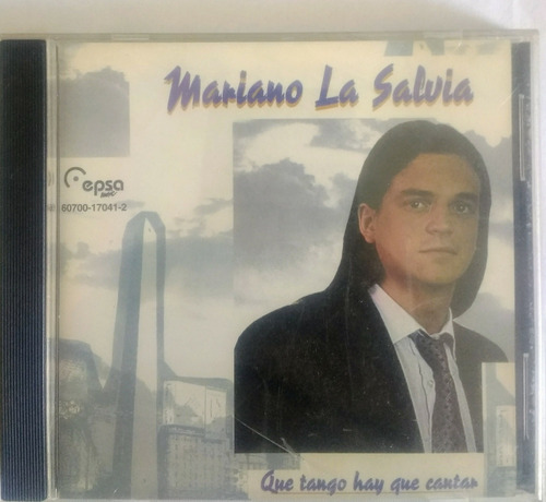 Mariano La Salvia Que Tango Hay Que Cantar Cd Original Pro 