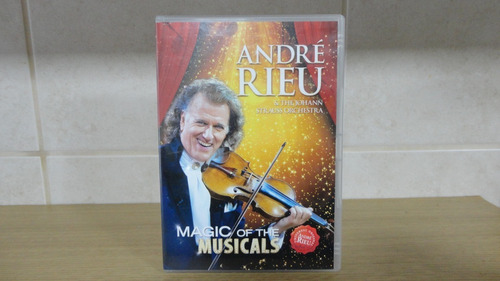 André Rieu # Magic Of The Musicals # Dvd Original # Frete 12