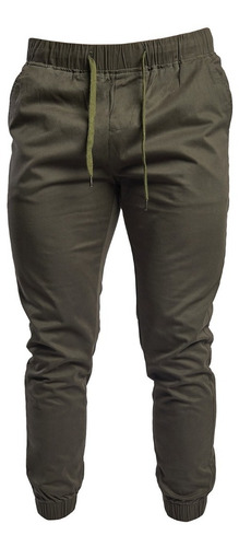 Jogger Hombre Gabardina Moda Comodidad Ajustable Oferta