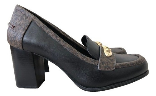 Zapatos Michael Kors Mujer Cuero Negro Talla 8 Usa Nuevo