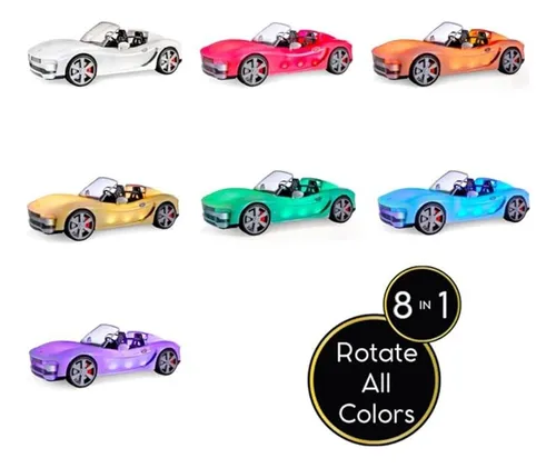Rainbow High Coche Que Cambia De Color Vehículo