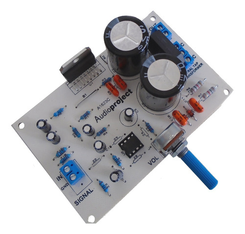 Modulo Amplificador Guitarra / Bajo 40 W C/trafo Y Disipador