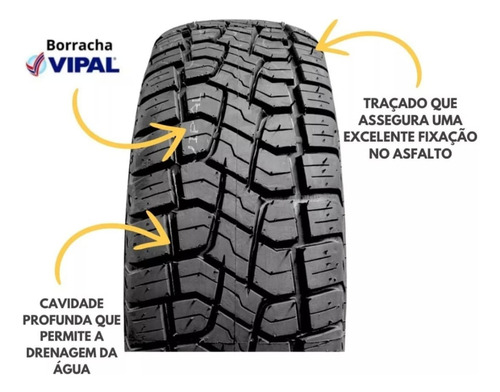 Pneu Aro 15 Remold 175/65r15 Modelo Scorpion Atr Vipal