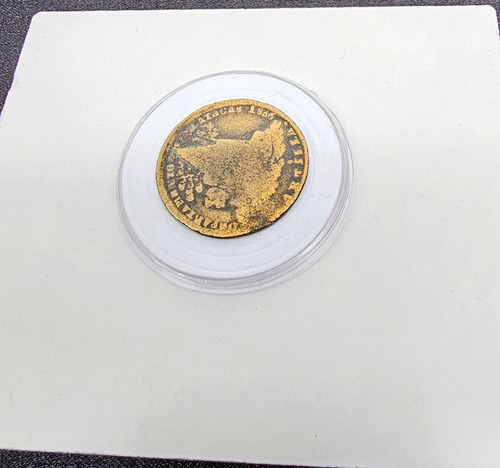 Moneda De Cobre Una Cuartilla Zacatecas 1836 (Usado)