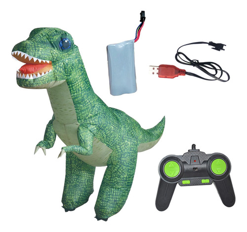 Dinosaurio Inflable Rc Juguete Control Remoto Animal Niños