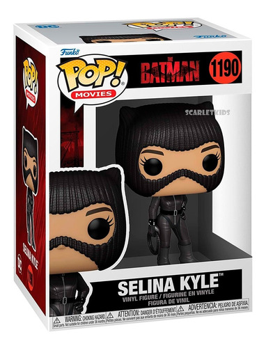 Funko Pop Selina Kyle 1190 Batman Original Scarlet Kids