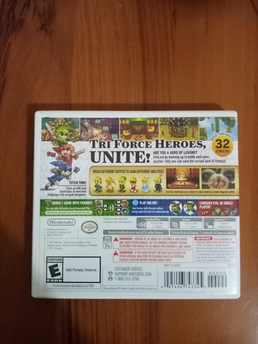 Videojuego Zelda Tri Heroes