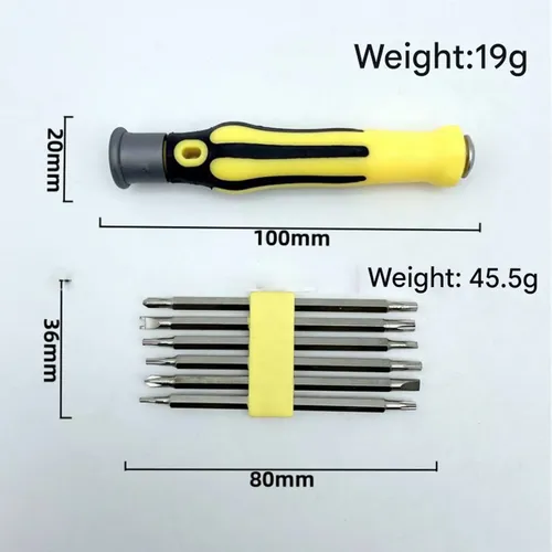 Vidori 便利ツール Zx Multi-head Screwdriver With Drill Bit | Parcelamento sem juros