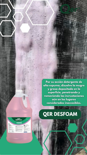 Limpiador De Serpentines, Condensadores Qer Desfoam 20 Lts