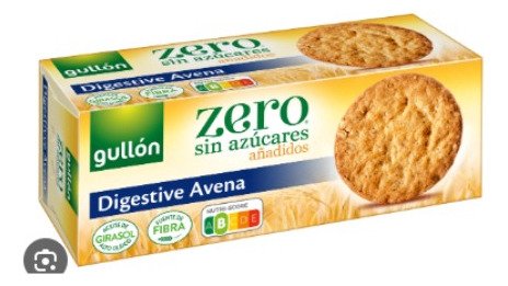 Gullón Galletas Diet Nature Digestive Avena Sin Azúcar 410 G