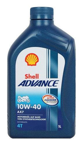 Aceite 4 Tiempos 10w40 Semi Sintetico - Shell Original