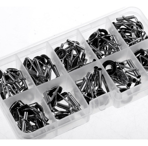 . Juego De 80 Piezas, Guías Para Cañas De Pescar, Puntas Y A