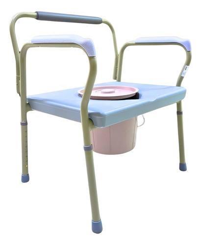 Silla Comodo Bariatrica Asiento Extra-ancho Soporta 220 Kg