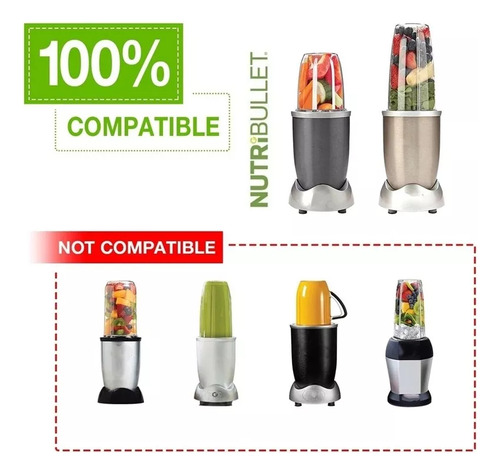 Peças De Reposição Para Nutribullet 600w/900w Blade & Gasket
