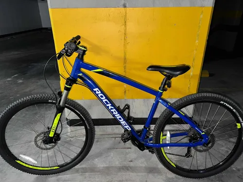 Bicicleta rockrider amarilla sale