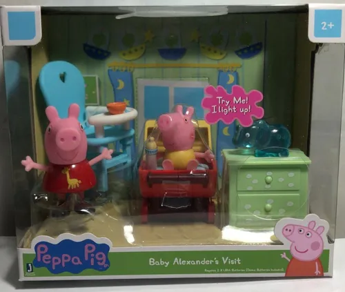 Peppa Pig Visita Del Bebe Alexander 9700 Srj Sobre Ruedas Juguetes Peppa Pig Visita Del Bebe Alexander 9700 Srj Sobre Ruedas Juguetes