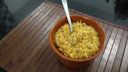 Farofa Paçoca Salgada Com Carne De Sol Delícia - 1kg