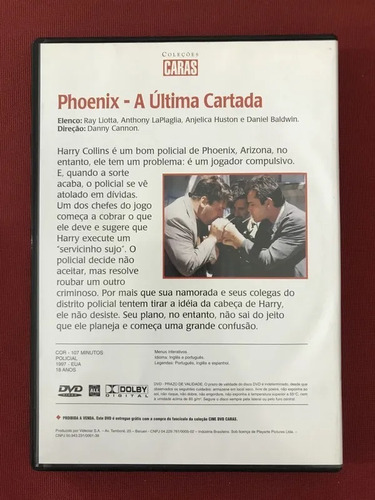 Dvd Phoenix A Última Cartada Ray Liotta Anjelica Huston (Usado)