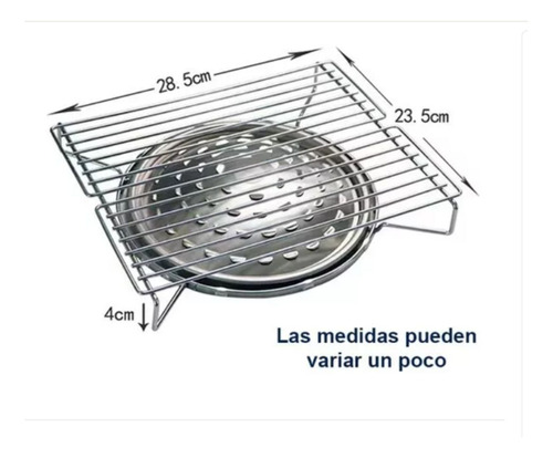 Parrila Para Asado De Camping Cocinilla Portatil