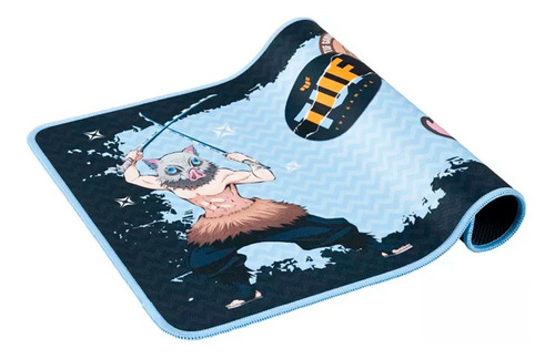 Mouse Pad Asus Tuf Demon Slayer Hashibira Inosuke Azul Color Azul claro