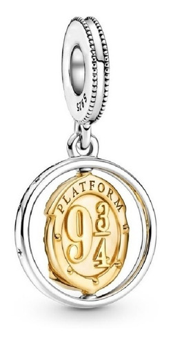 Charms De Harry Potter Plataforma 9 3/4 Dije San Medalla