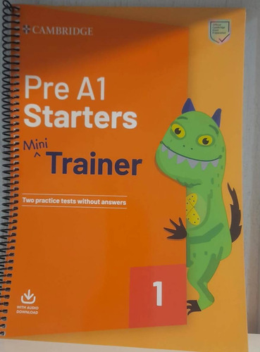 Pre A1 Starters Mini Trainer Cambridge - With Audio Download (Reacondicionado)