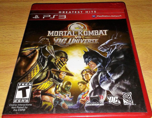 Mortal Kombat Vs Dc Universe Ps3 Play Magic