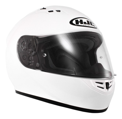 Casco Integral Hjc Cs-15 Solid Blanco Importado