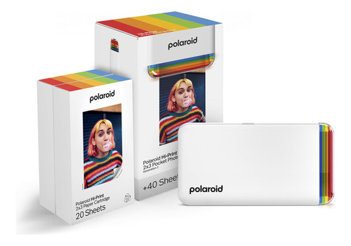 Impresora Polaroid Hi-print 2.ª Generación Bluetooth 2x3 + 4