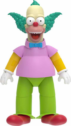 Krusty El Payaso Los Simpsons Super 7 Ultimates W2 Nuevo