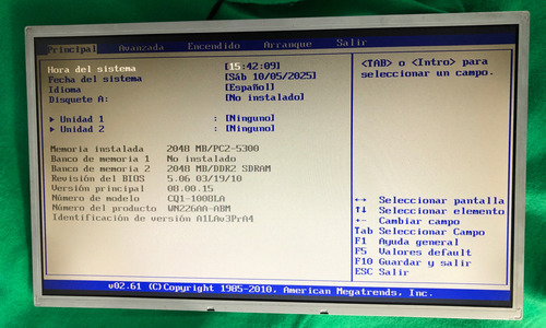 Power Inverter Aio Hp Compaq Cq1 1008la (Usado)