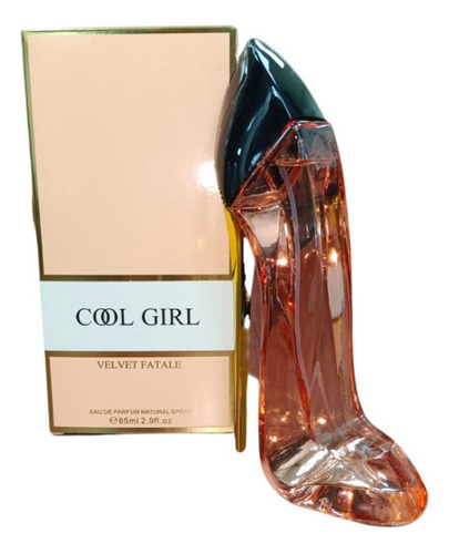 Cool Girl Velvet Fatale Edp 85ml (caja Rosada) Silk Perfumes