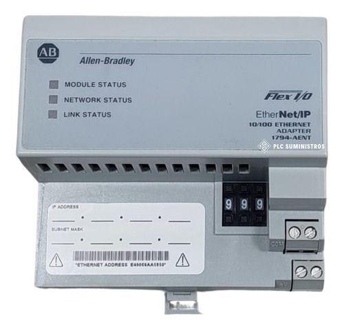 Allen-bradley 1794-aent Ethernet Flex I/o Adapter Module