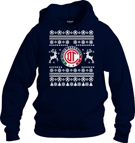 Hoodie Ugly Sweter Club Fc Toluca  M1- Niño- Adulto