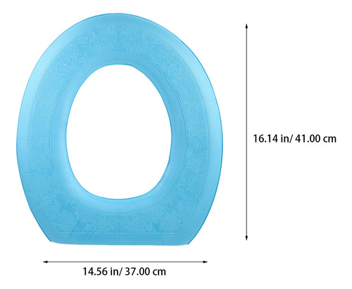 Funda De Asiento De Inodoro Transpirable, Cojín De Asiento D