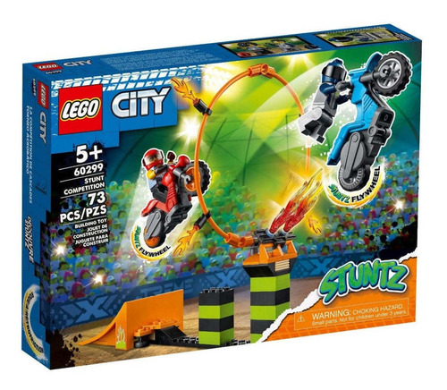 Set 73pzs Lego City Competencia De Motos P/ Niño +5 Original