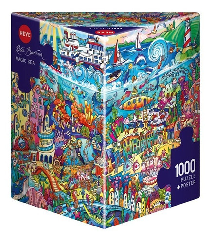 Puzzle 1000 Pz Magic Sea Berman - Heye 29839