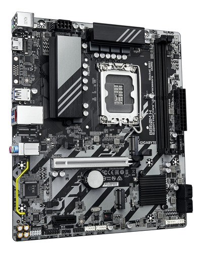 Mother Gigabyte B860m H Socket 1851 Color Negro