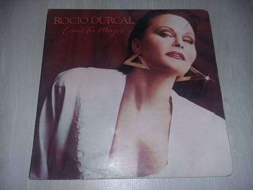 Lp Vinilo Disco Acetato Vinyl Rocio Durcal Como Tu Mujer