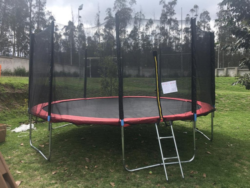 Saltarín-trampolin Con Escalera 8, 12 Y 15 Pies
