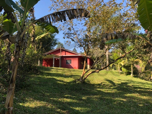 Imagem 3 de 13 de Chácara À Venda Em Juquitiba, Com Linda Casa Sede E 02 Lagos! - 365 - 70111565