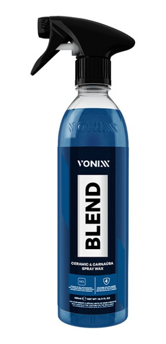 Cera Liquida Blend Carnauba Silica Spray Wax Vonixx 500ml