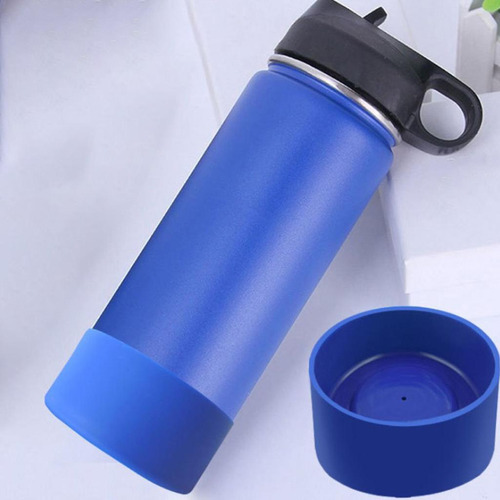 Botella De Agua De Material Acero Inoxidable De Azul